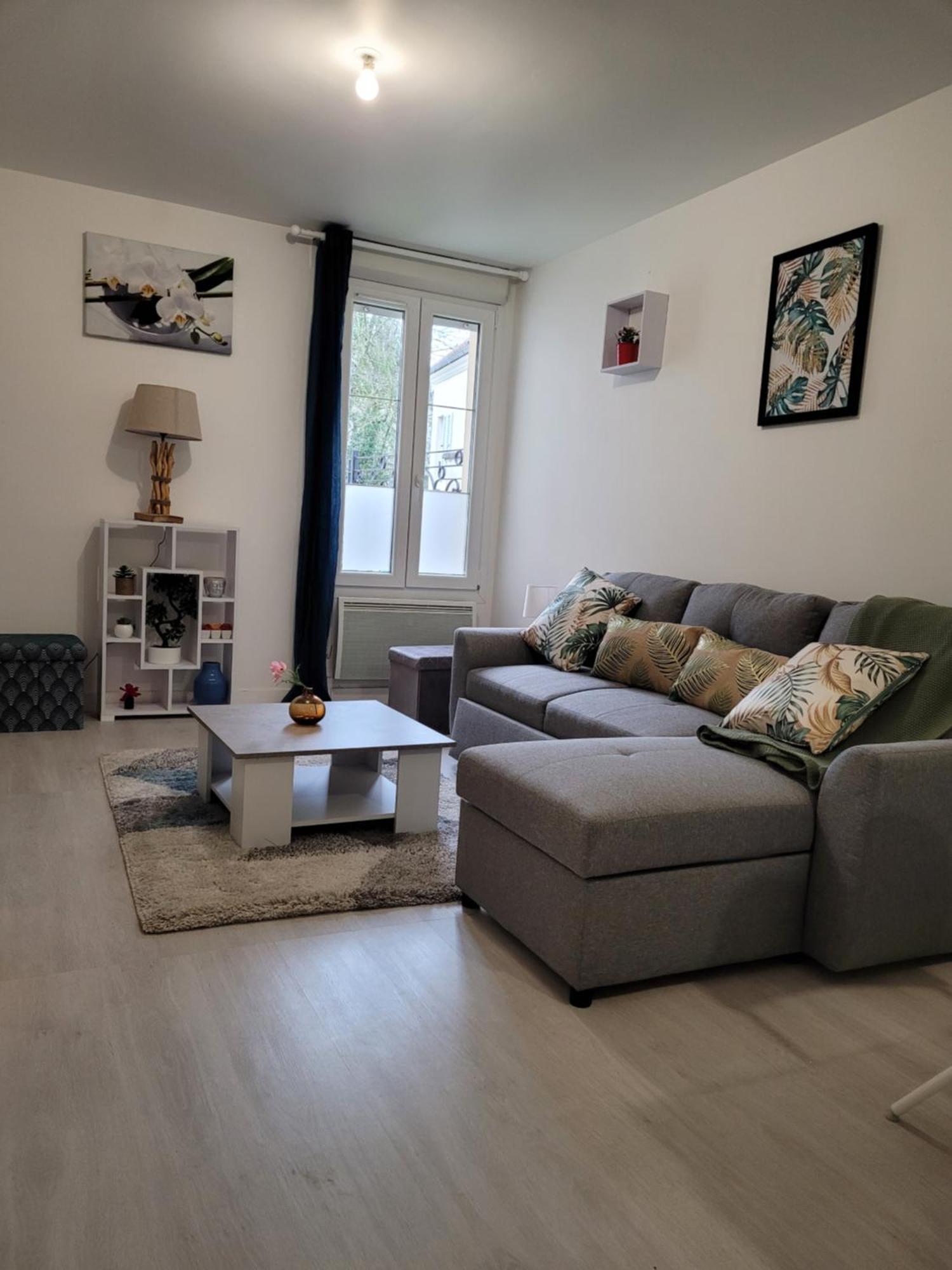 Cocooning House 204 Suite Green- Superb Studio Aeroport Paris Roissy Cdg, Parc Asterix, Chateau De Chantilly, Stade De France Survilliers Luaran gambar